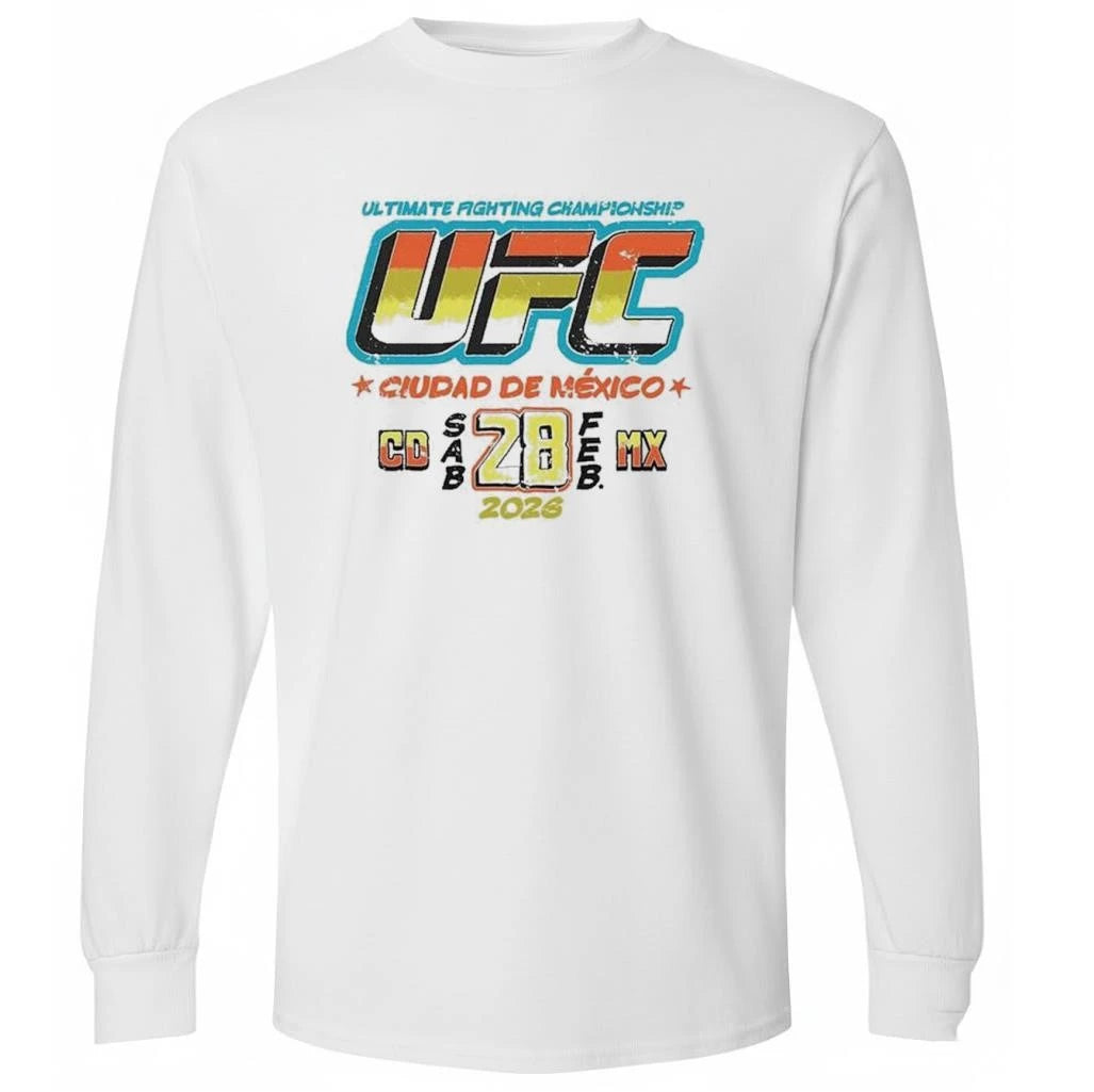 Ultimate Fighting Championship Ciudad De Mexico 2026 Shirt