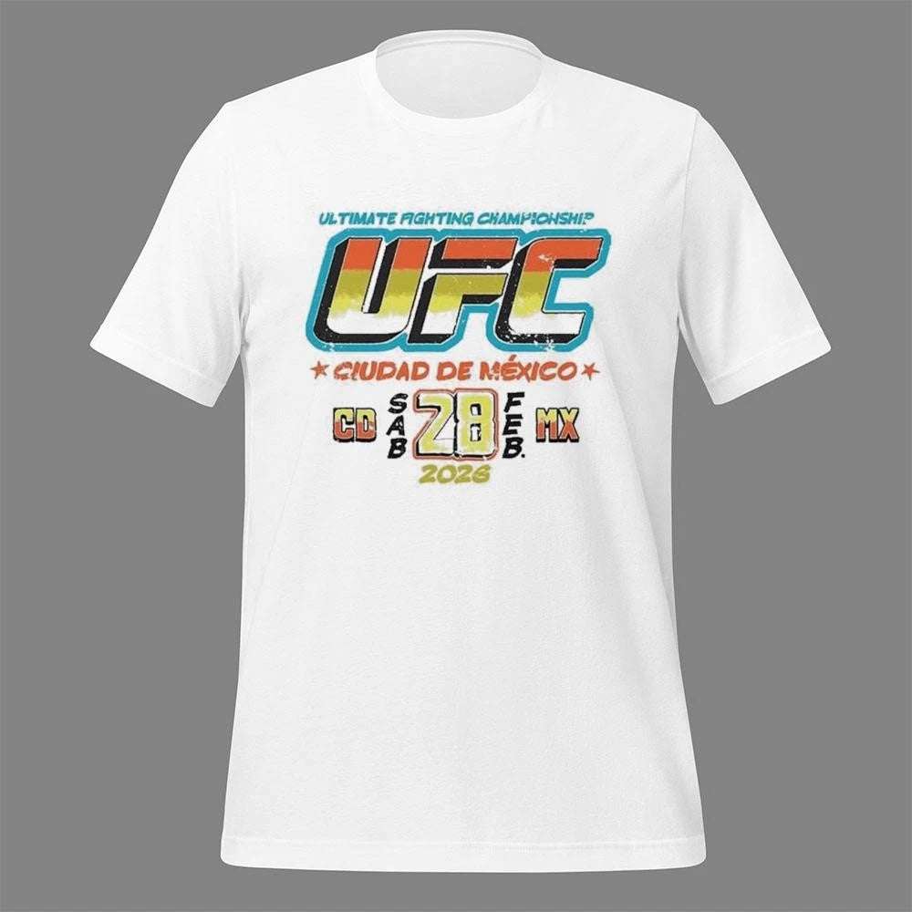 Ultimate Fighting Championship Ciudad De Mexico 2026 Shirt