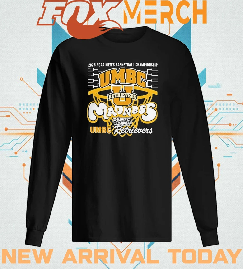 UMBC Retrievers 2026 NCAA Men’s Basketball Championship March Madness t-shirt