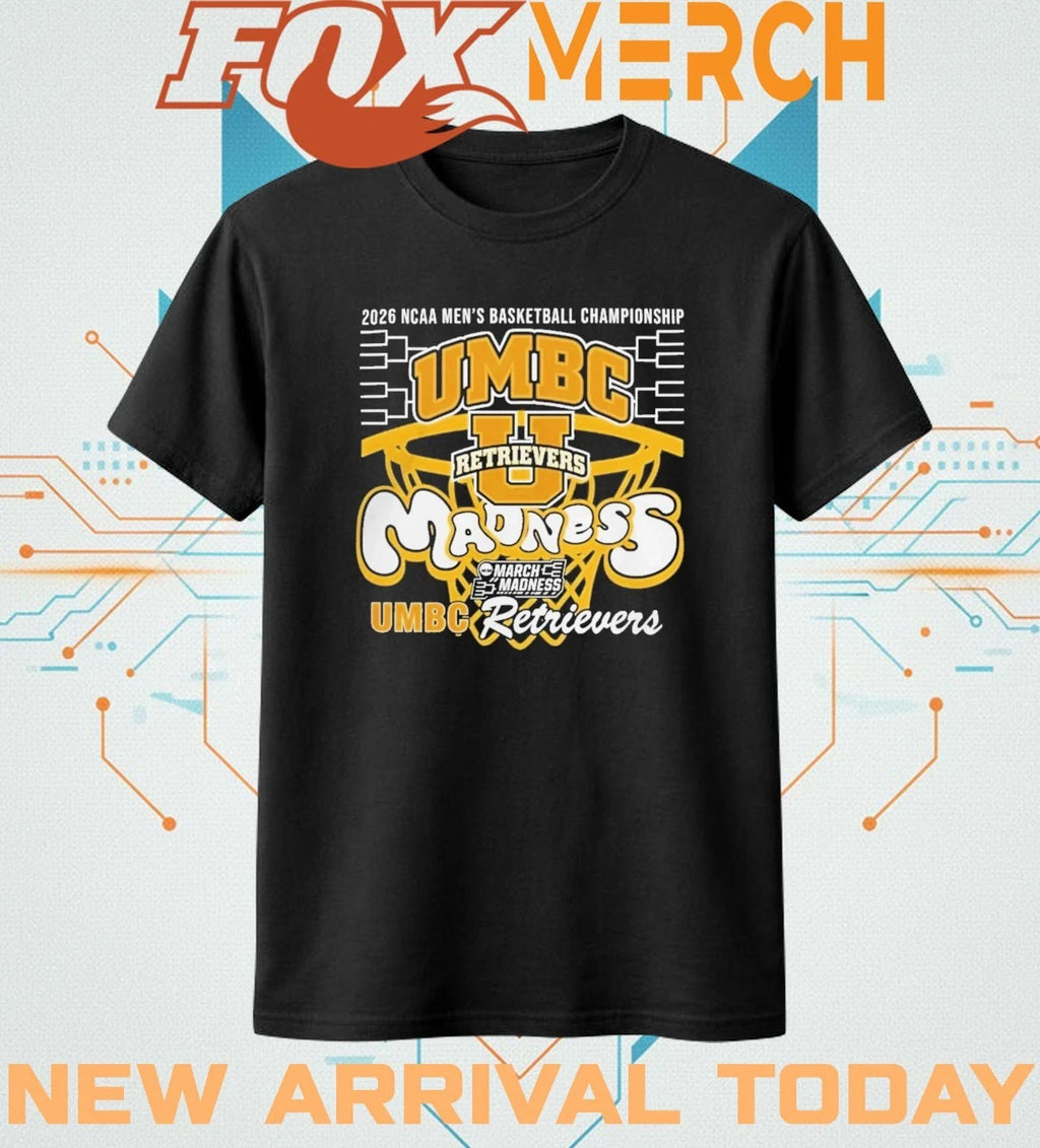 UMBC Retrievers 2026 NCAA Men’s Basketball Championship March Madness t-shirt
