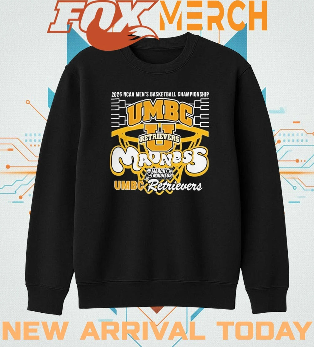 UMBC Retrievers 2026 NCAA Men’s Basketball Championship March Madness t-shirt