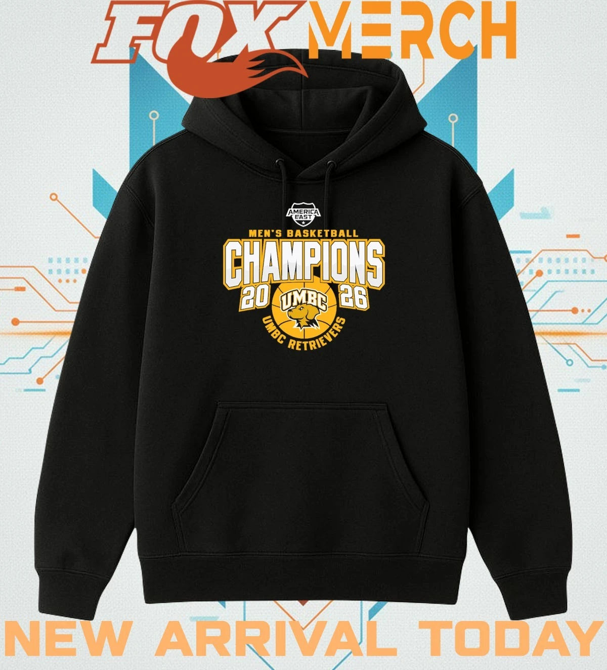 UMBC Retrievers Men’s Basketball 2026 America East Champions t-shirt