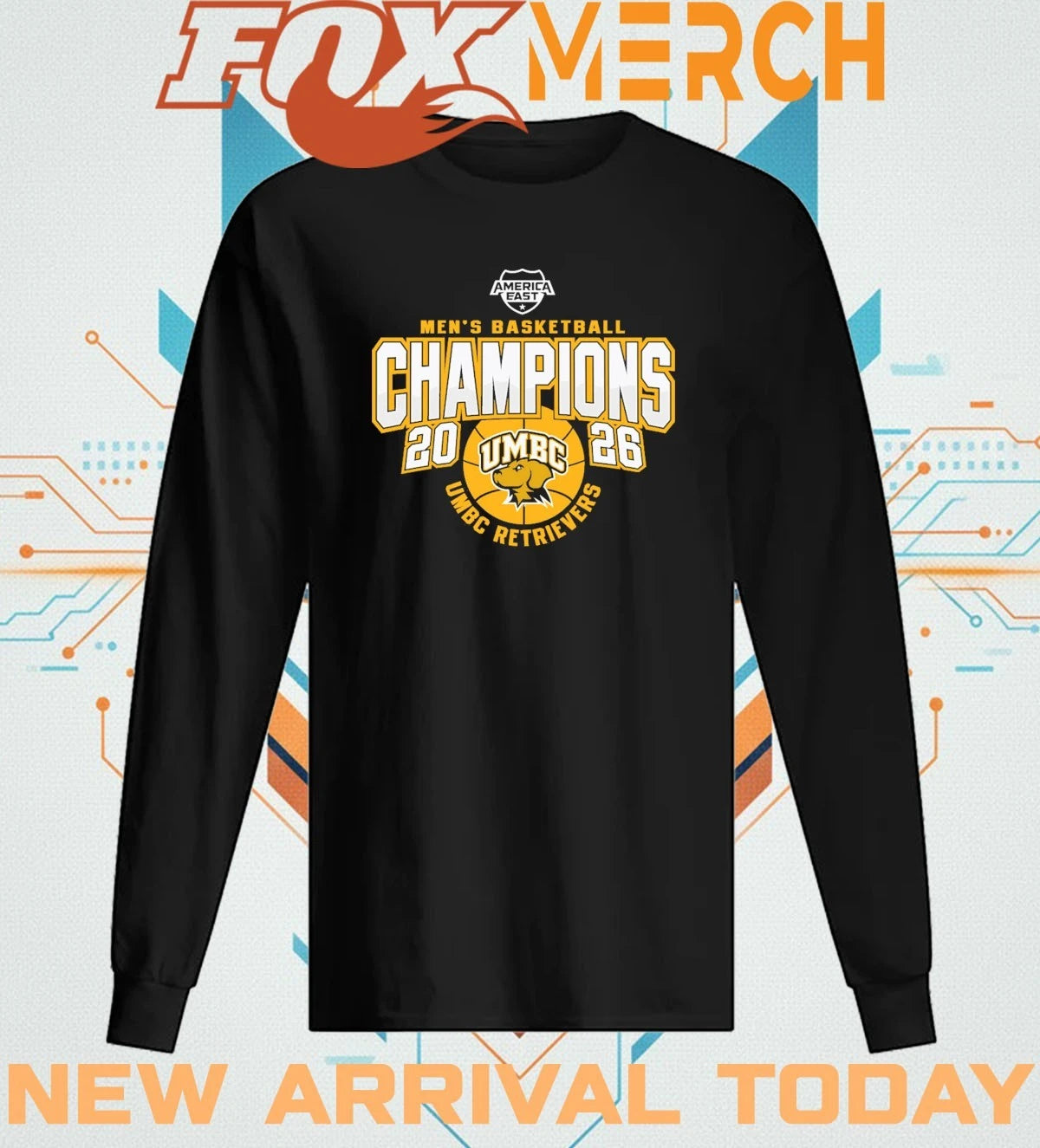 UMBC Retrievers Men’s Basketball 2026 America East Champions t-shirt