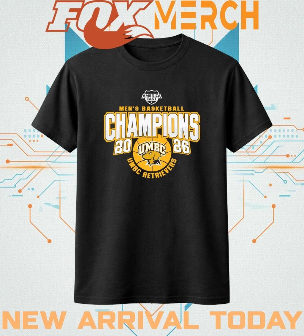 UMBC Retrievers Men’s Basketball 2026 America East Champions t-shirt