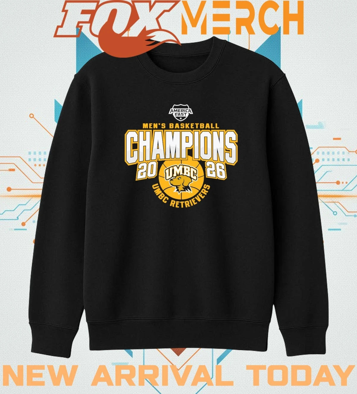 UMBC Retrievers Men’s Basketball 2026 America East Champions t-shirt