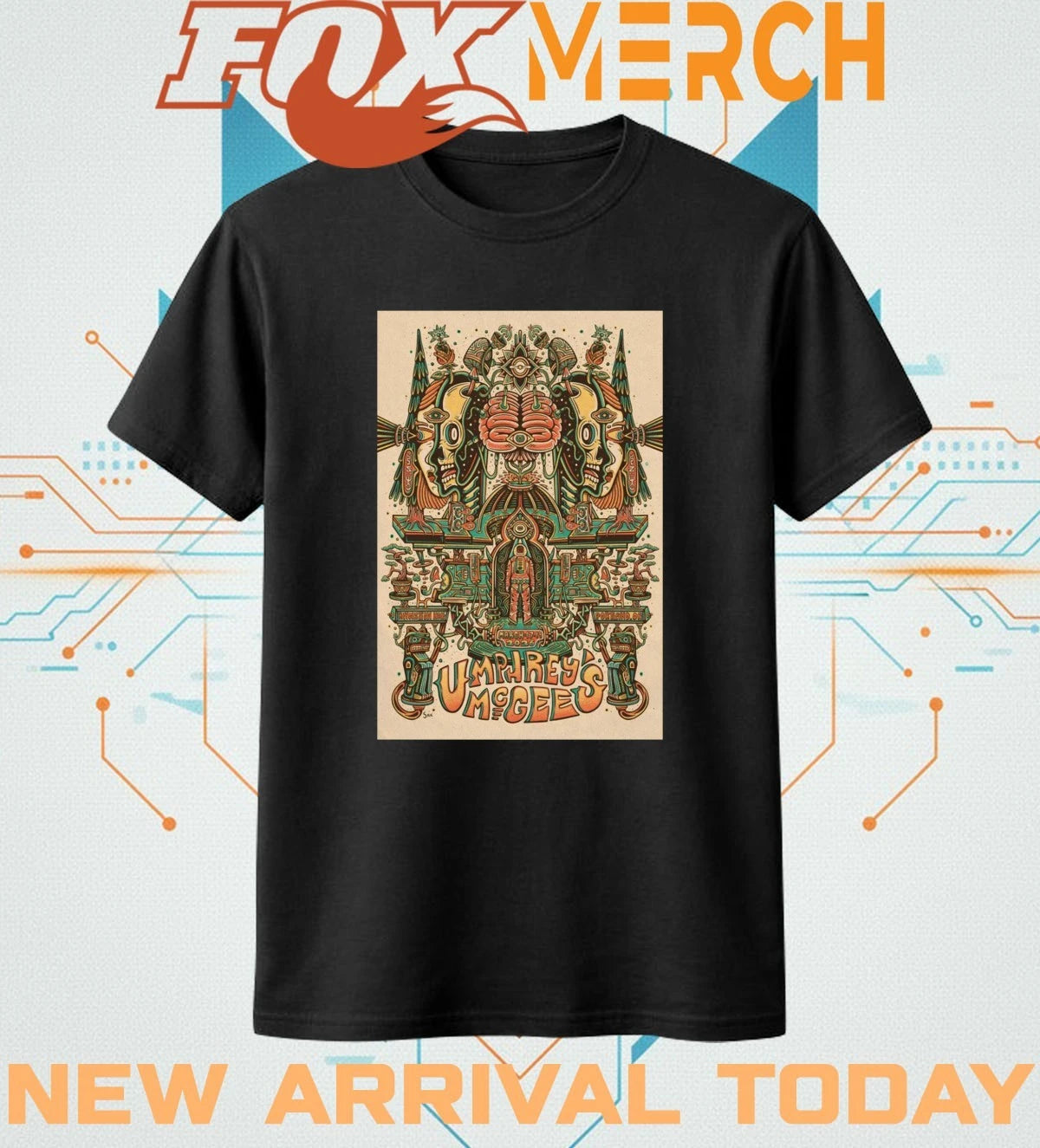 Umphrey’s McGee Portland OR On march 17-19 2026 poster t-shirt