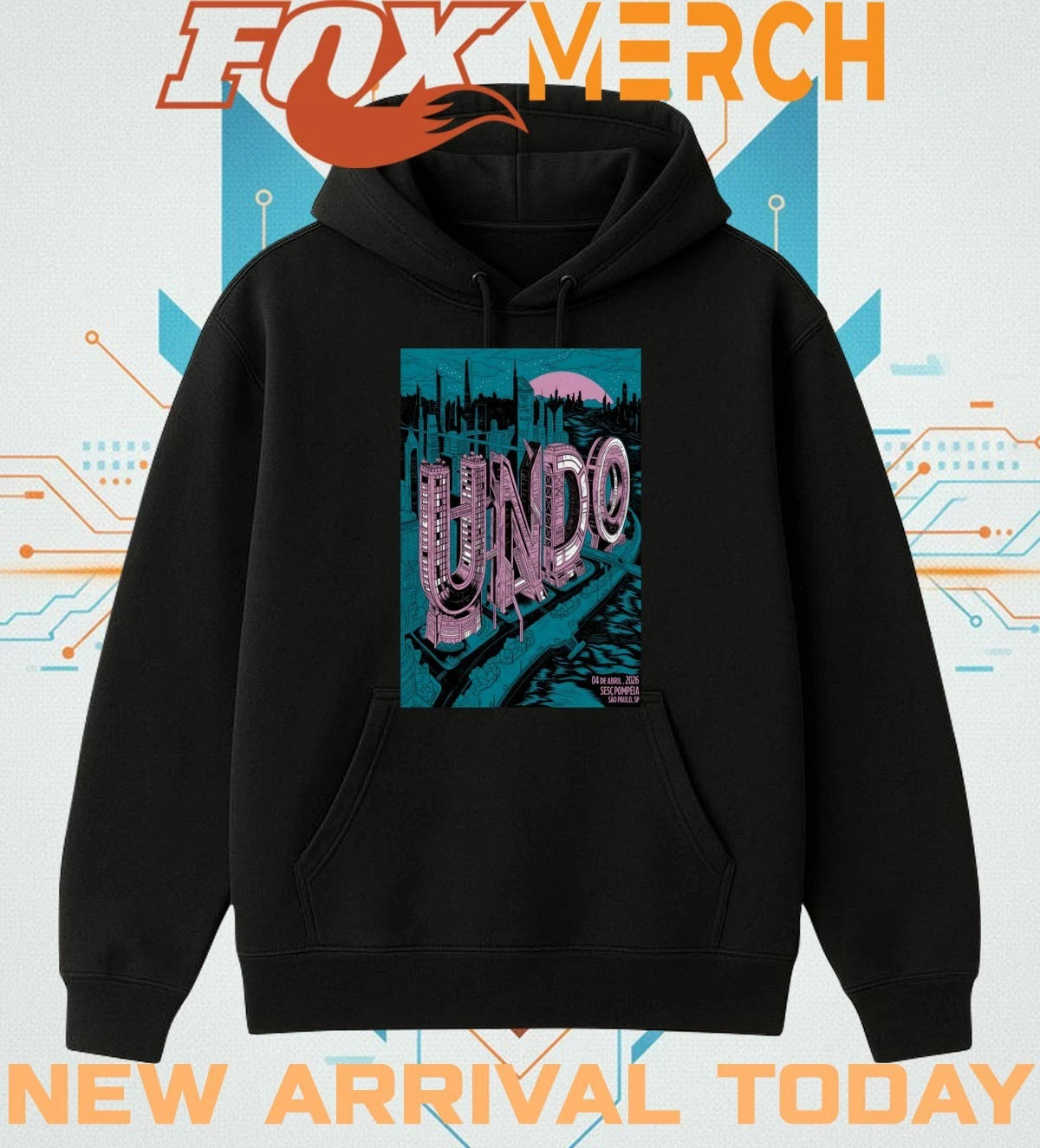 UNDO Sao Paulo Brazil april 4 2026 poster t-shirt