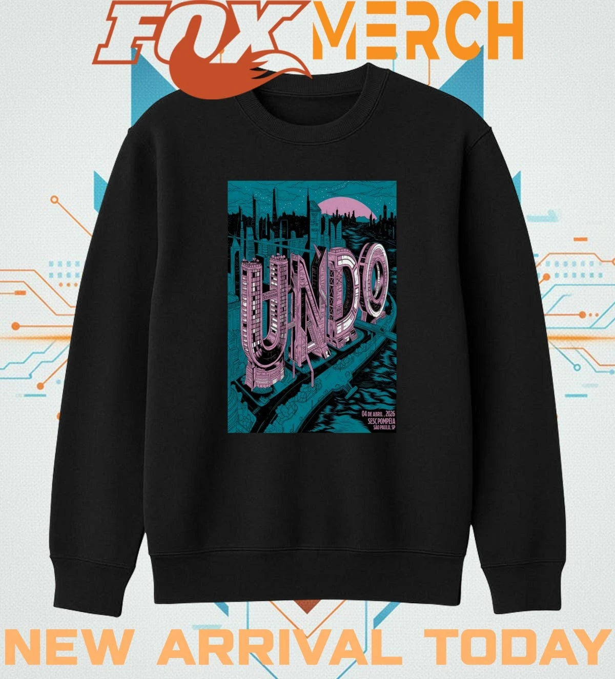 UNDO Sao Paulo Brazil april 4 2026 poster t-shirt