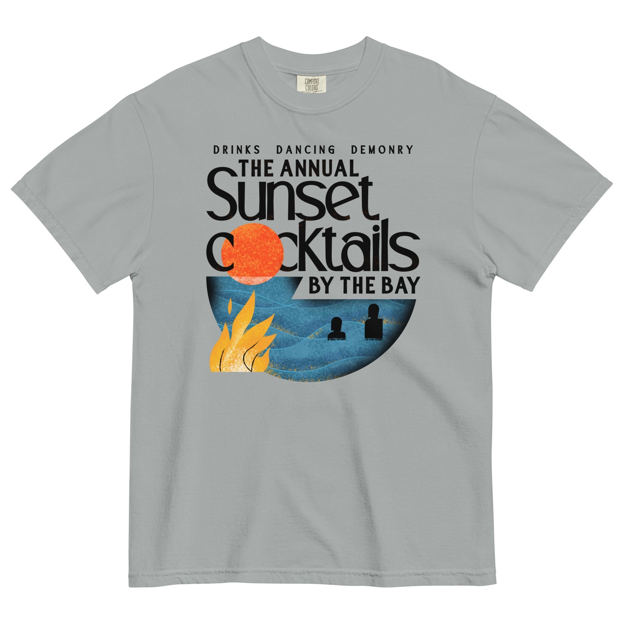The Annual Sunset Cocktails By The Bay Men's Relaxed Fit Tee