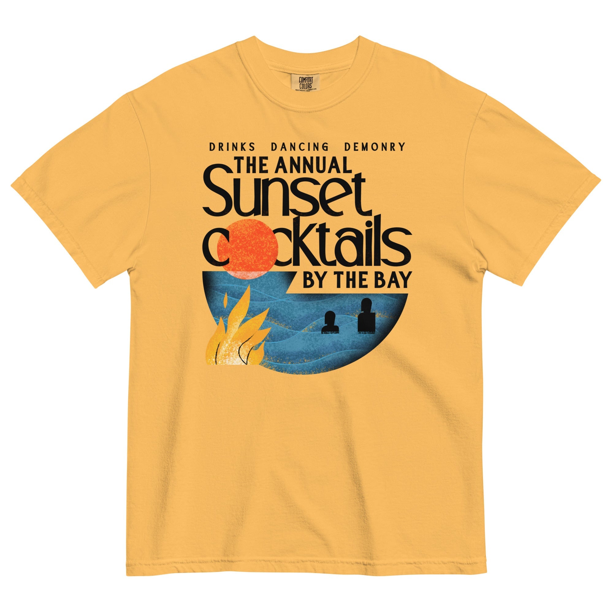 The Annual Sunset Cocktails By The Bay Men's Relaxed Fit Tee