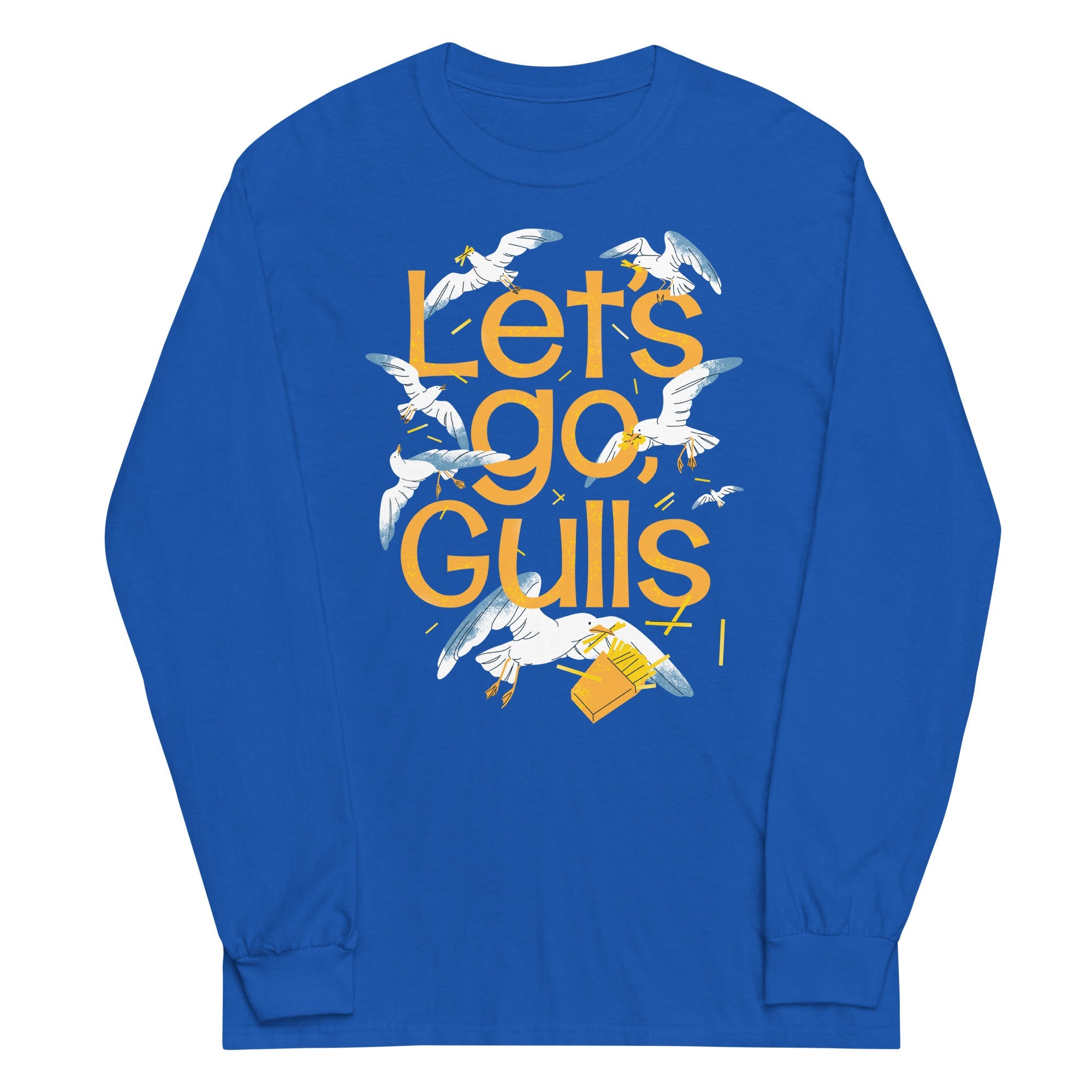 Let's Go, Gulls Unisex Long Sleeve Tee