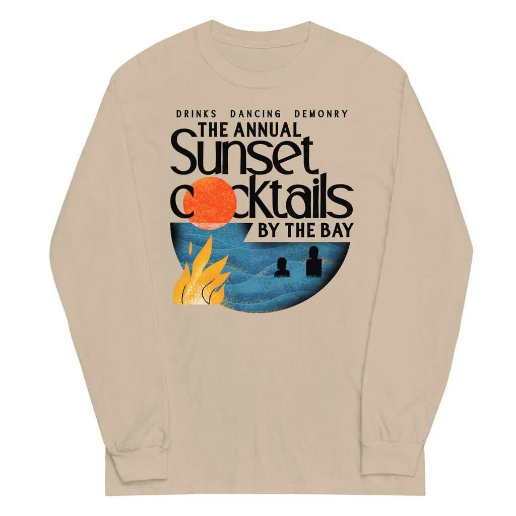 The Annual Sunset Cocktails By The Bay Unisex Long Sleeve Tee