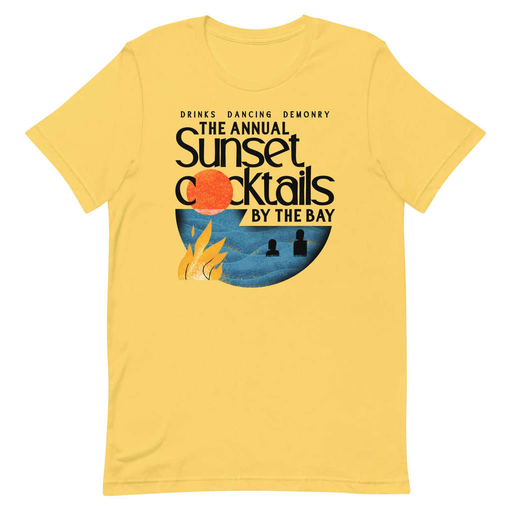 The Annual Sunset Cocktails By The Bay Men's Signature Tee