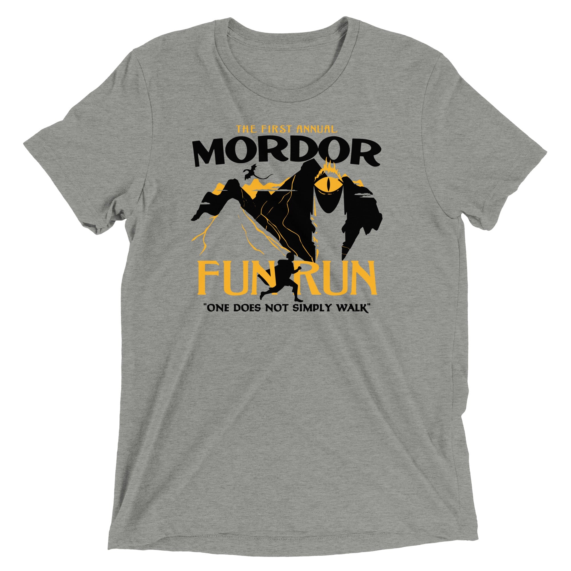 Mordor Fun Run Men's Tri-Blend Tee