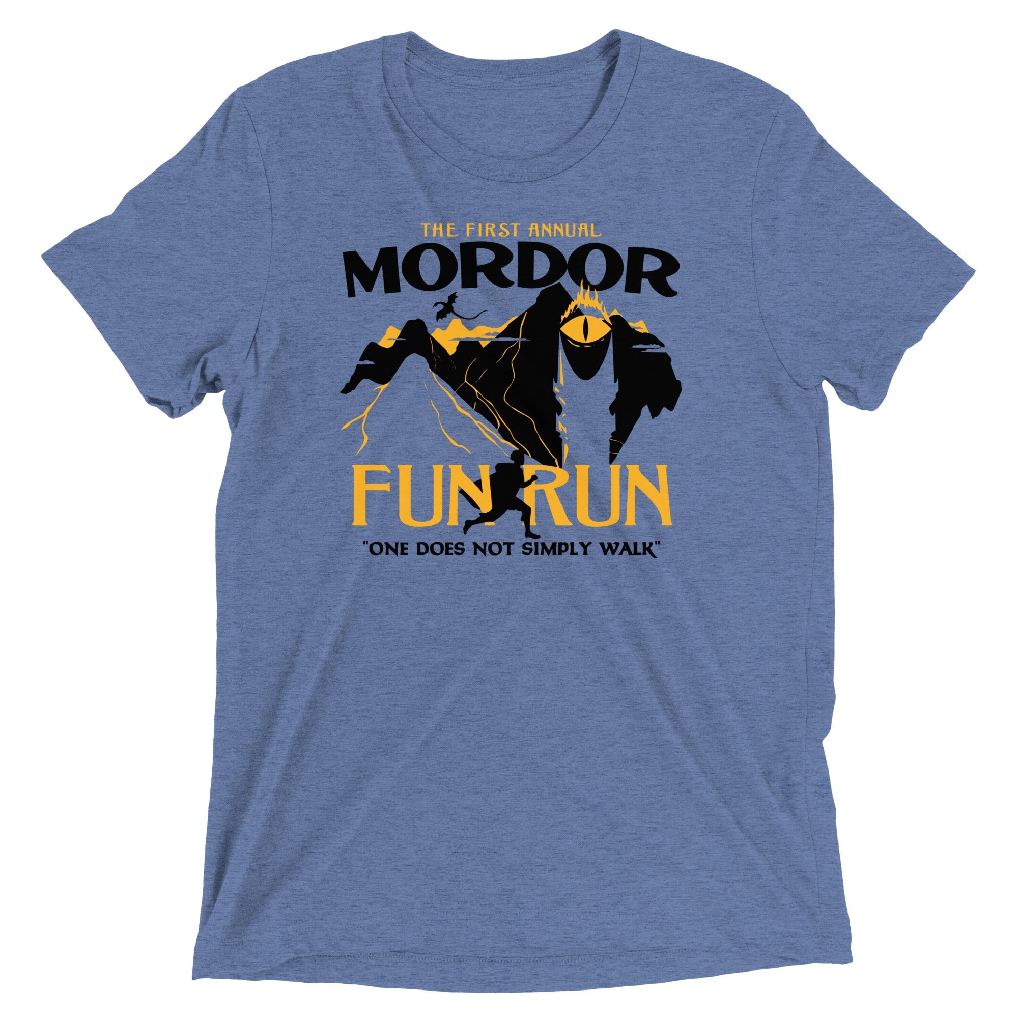 Mordor Fun Run Men's Tri-Blend Tee