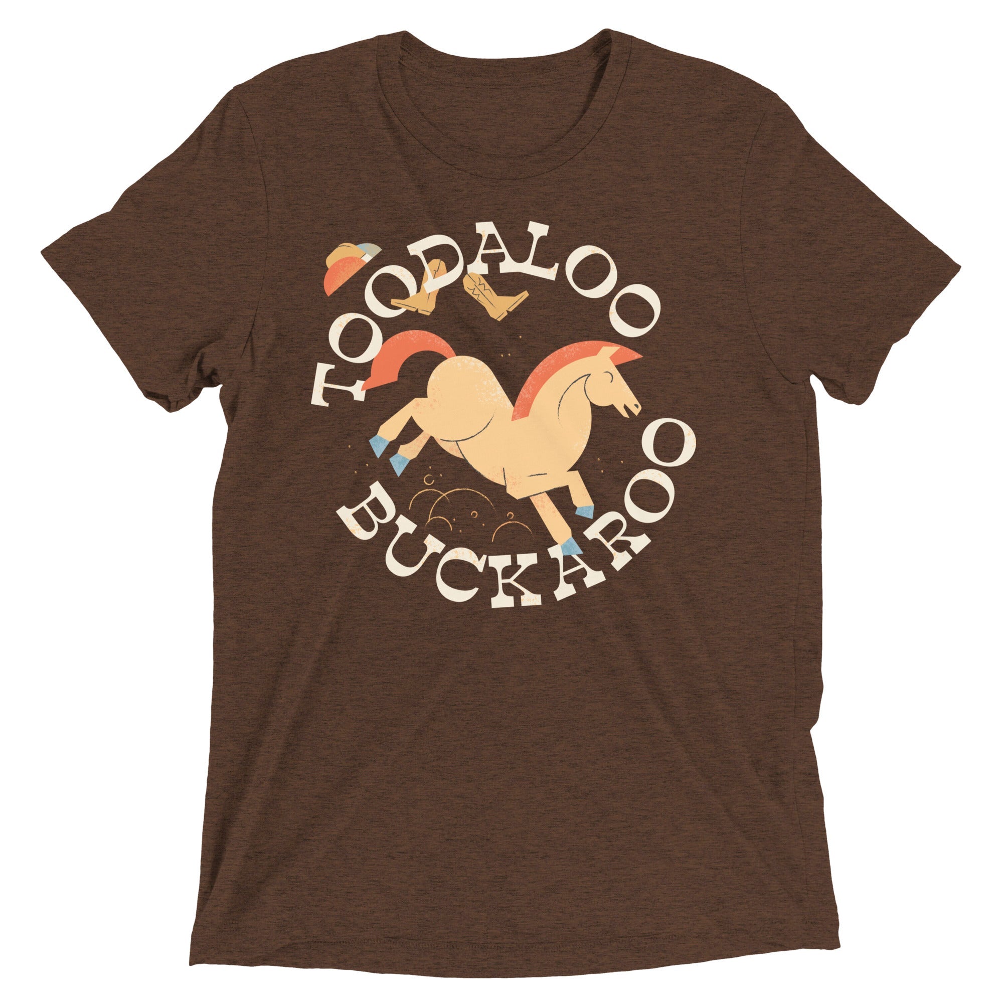 Toodaloo Buckaroo Men's Tri-Blend Tee