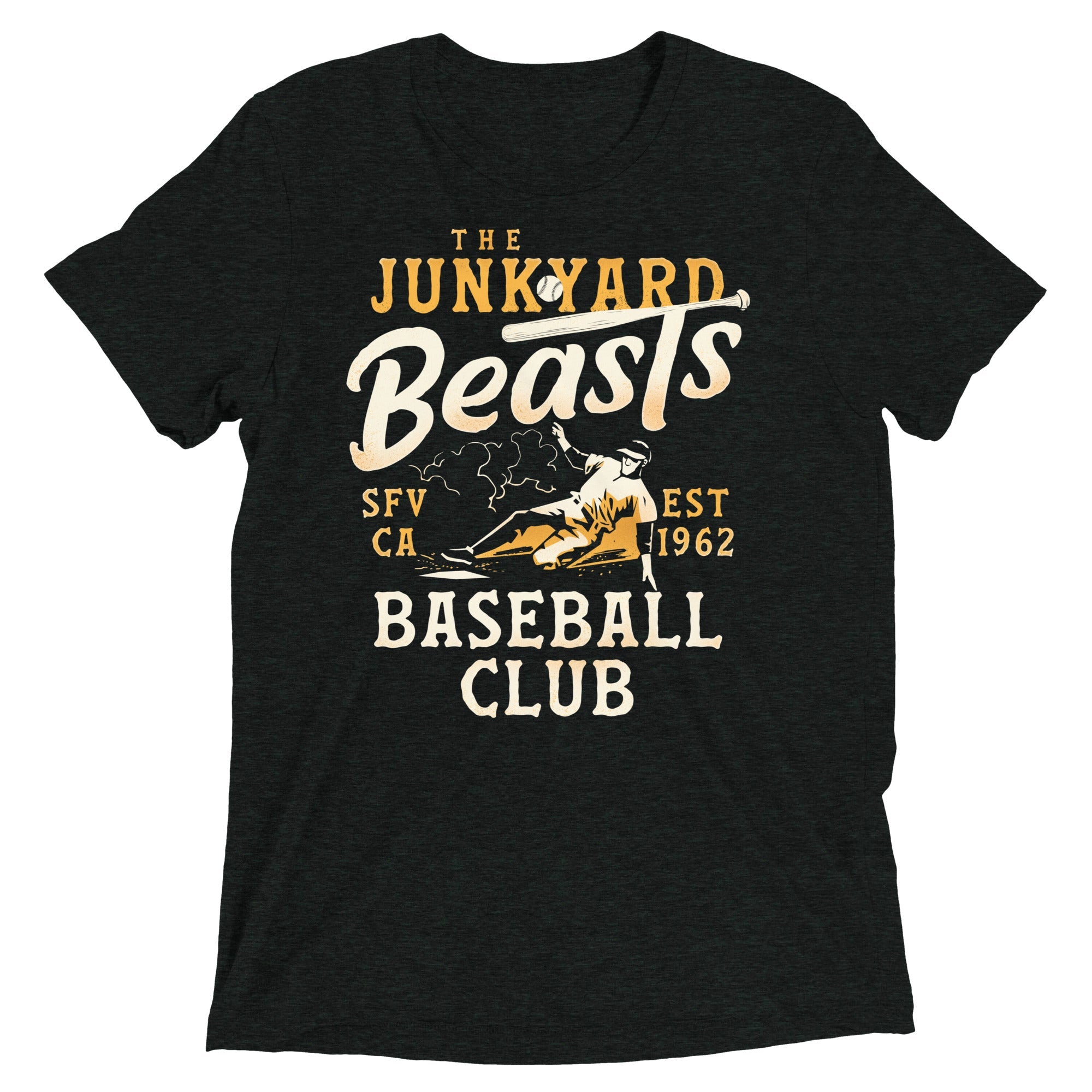Junkyard Beasts Baseball Club Men's Tri-Blend Tee