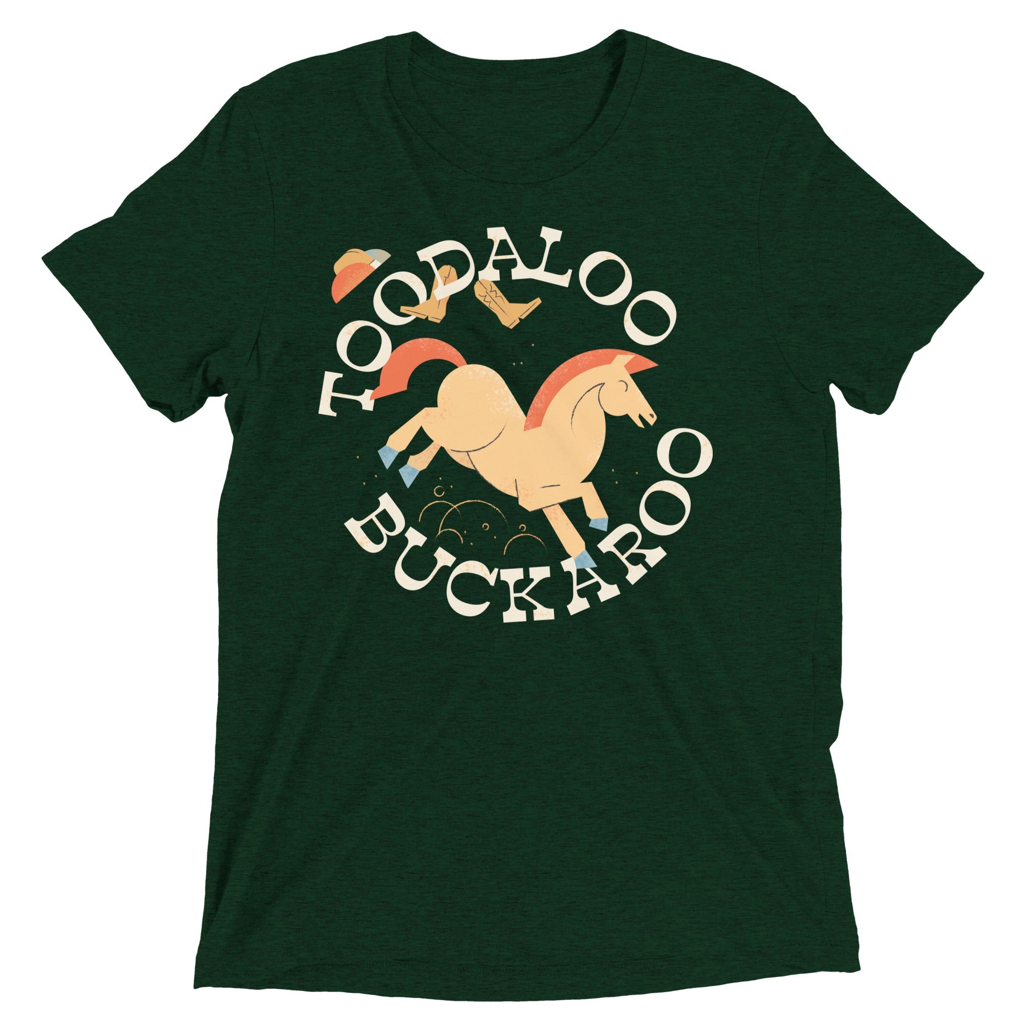 Toodaloo Buckaroo Men's Tri-Blend Tee