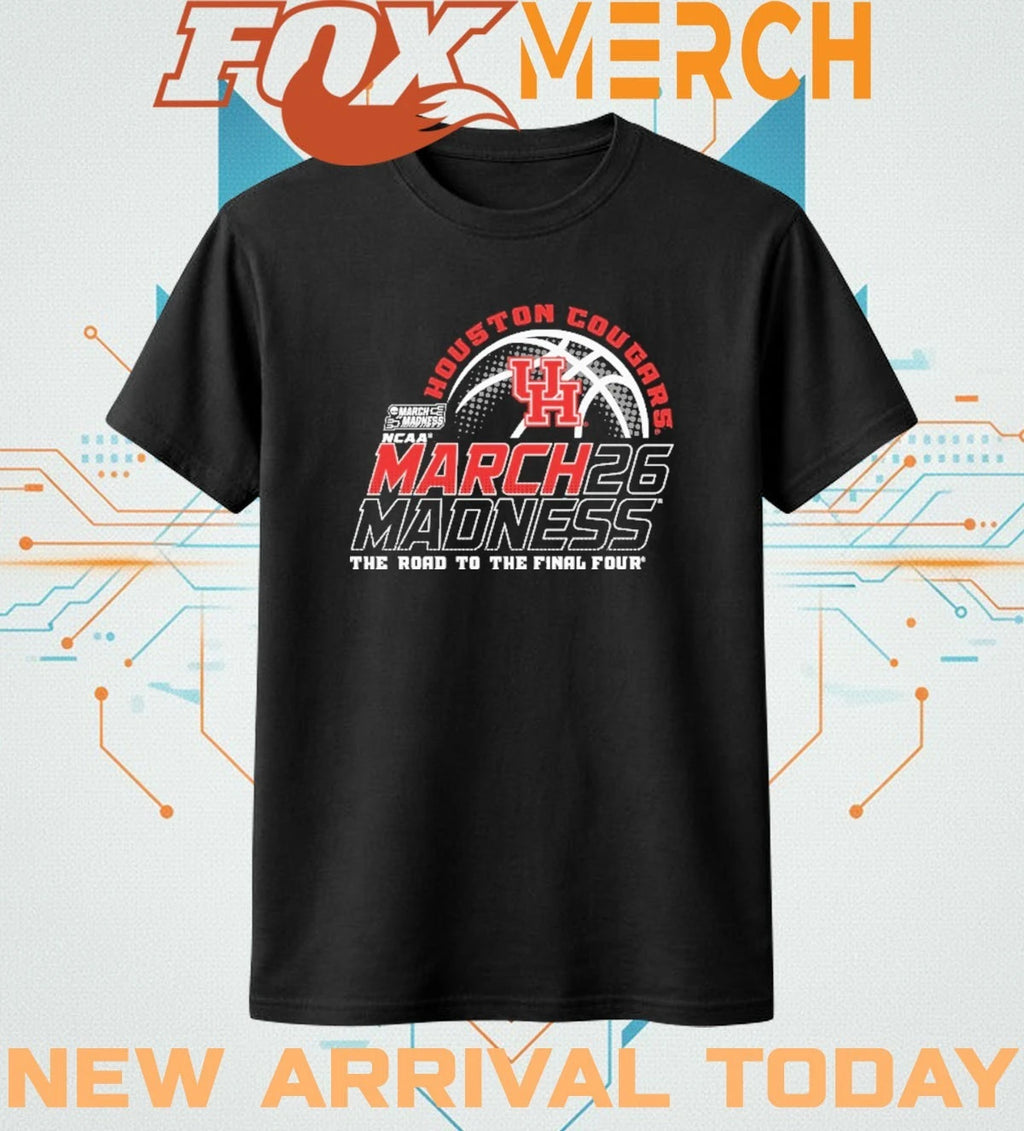 University of Houston – Downtown Men’s Basketball 2026 March Madness Bound t-shirt