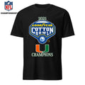 University of Miami 2025 Goodyear Cotton Bowl Chamoions Shirt