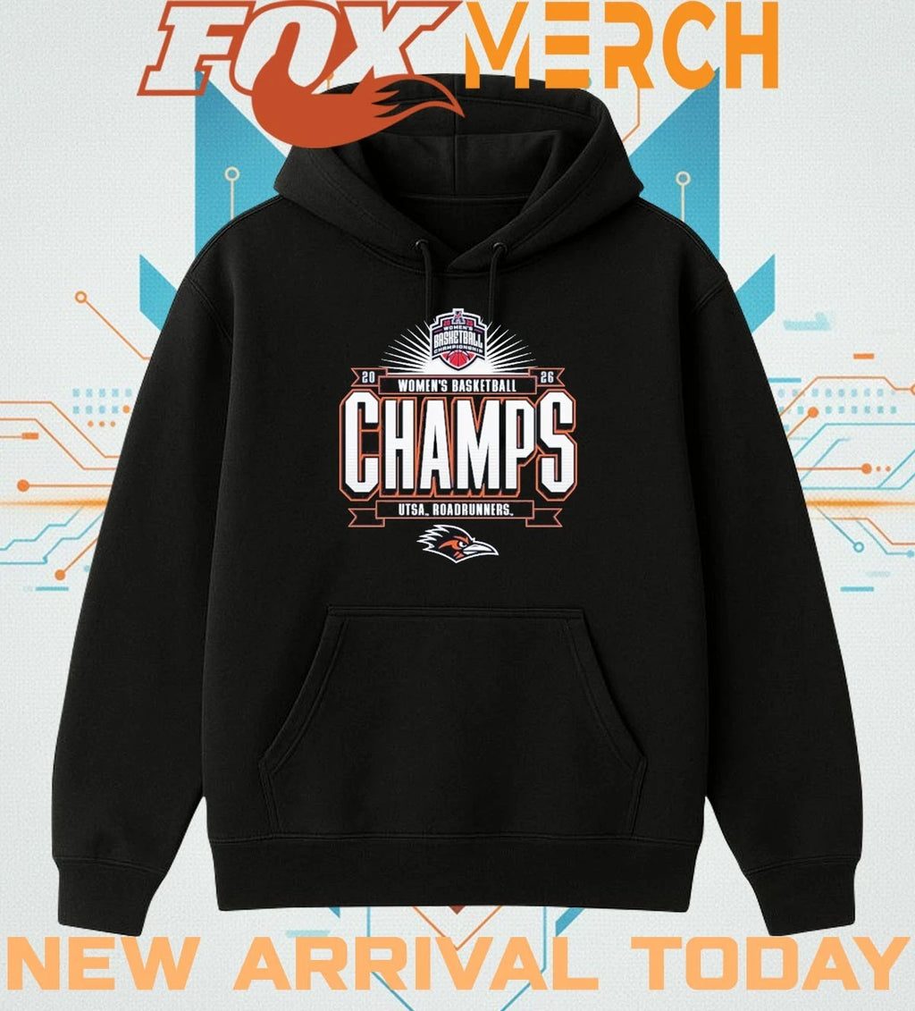 University of Texas San Antonio Women’s Basketball 2026 American Conference Tournament Champions shirt