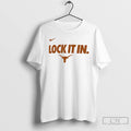 Classic Texas Longhorns Lock It In Logo