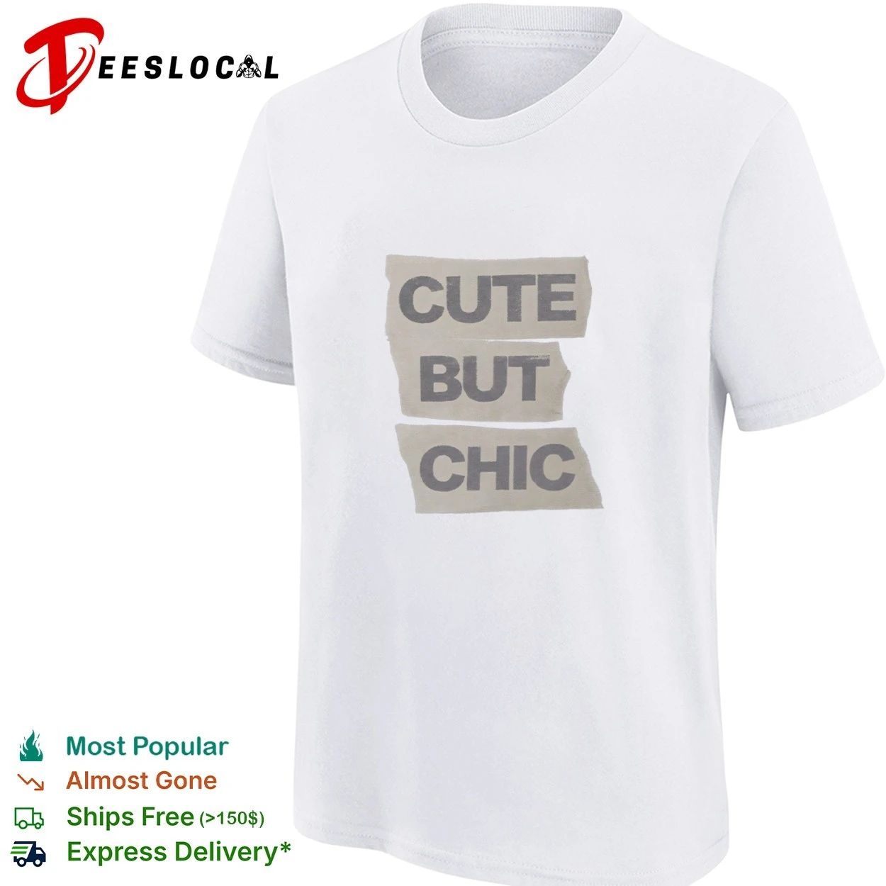 Cute but Chic fashion style trendy minimalist T-shirt