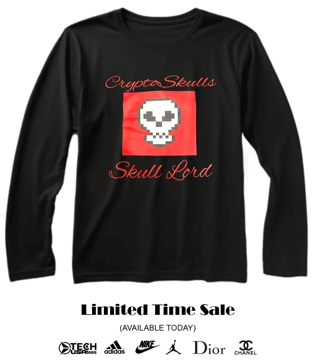 Crypto Skulls Skull Lord shirt