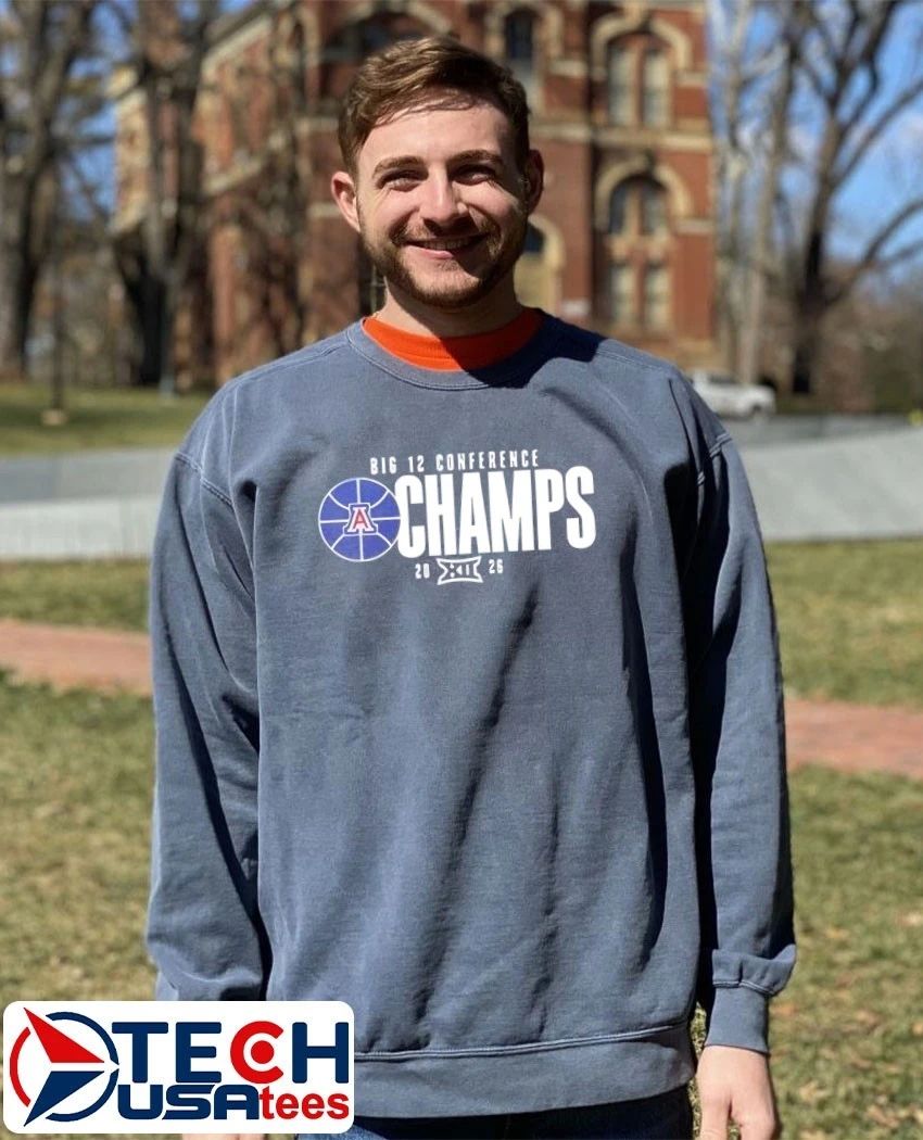 Arizona Wildcats 2026 Big 12 Conference Champs shirt