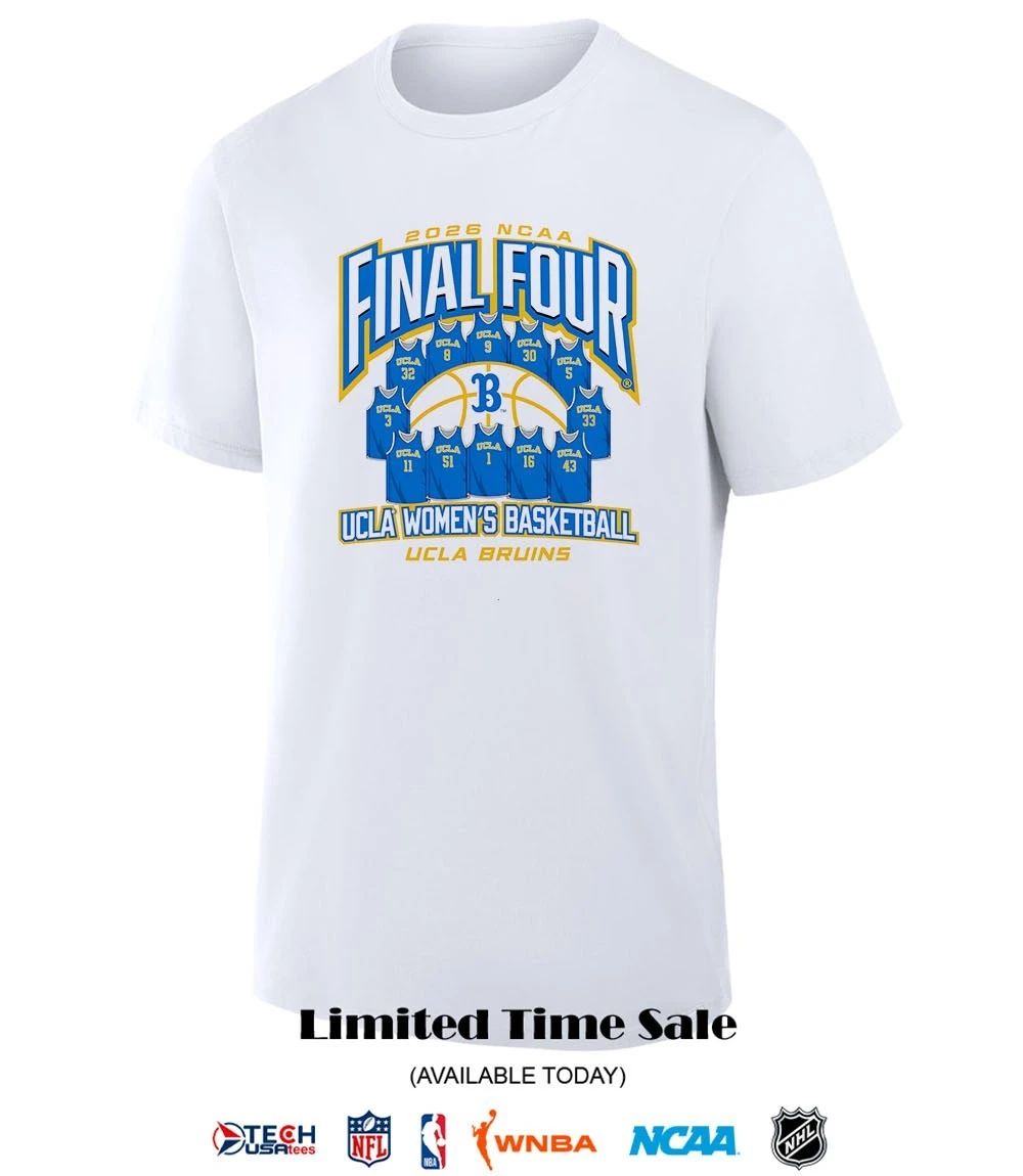 2026 NCAA Final Four UCLA Bruins Women’s Basketball Jersey shirt