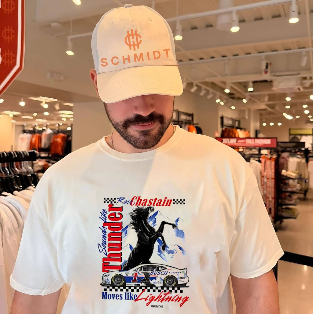 Ross Chastain no 1 Sounds like thunder moves like lightning shirt