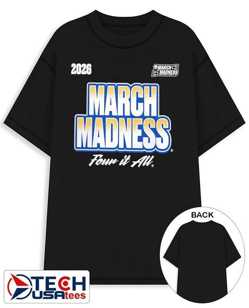 2026 NCAA Women’s Basketball Tournament March Madness four it all shirt