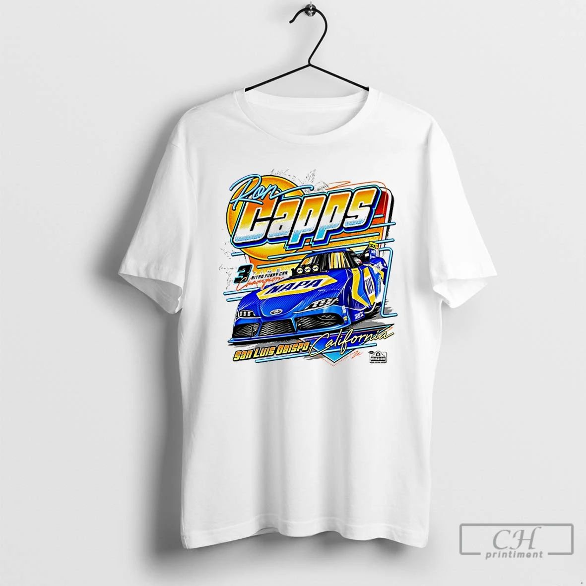 Classic Ron Capps 3x Champion Car San Luis Obispo California Vintage