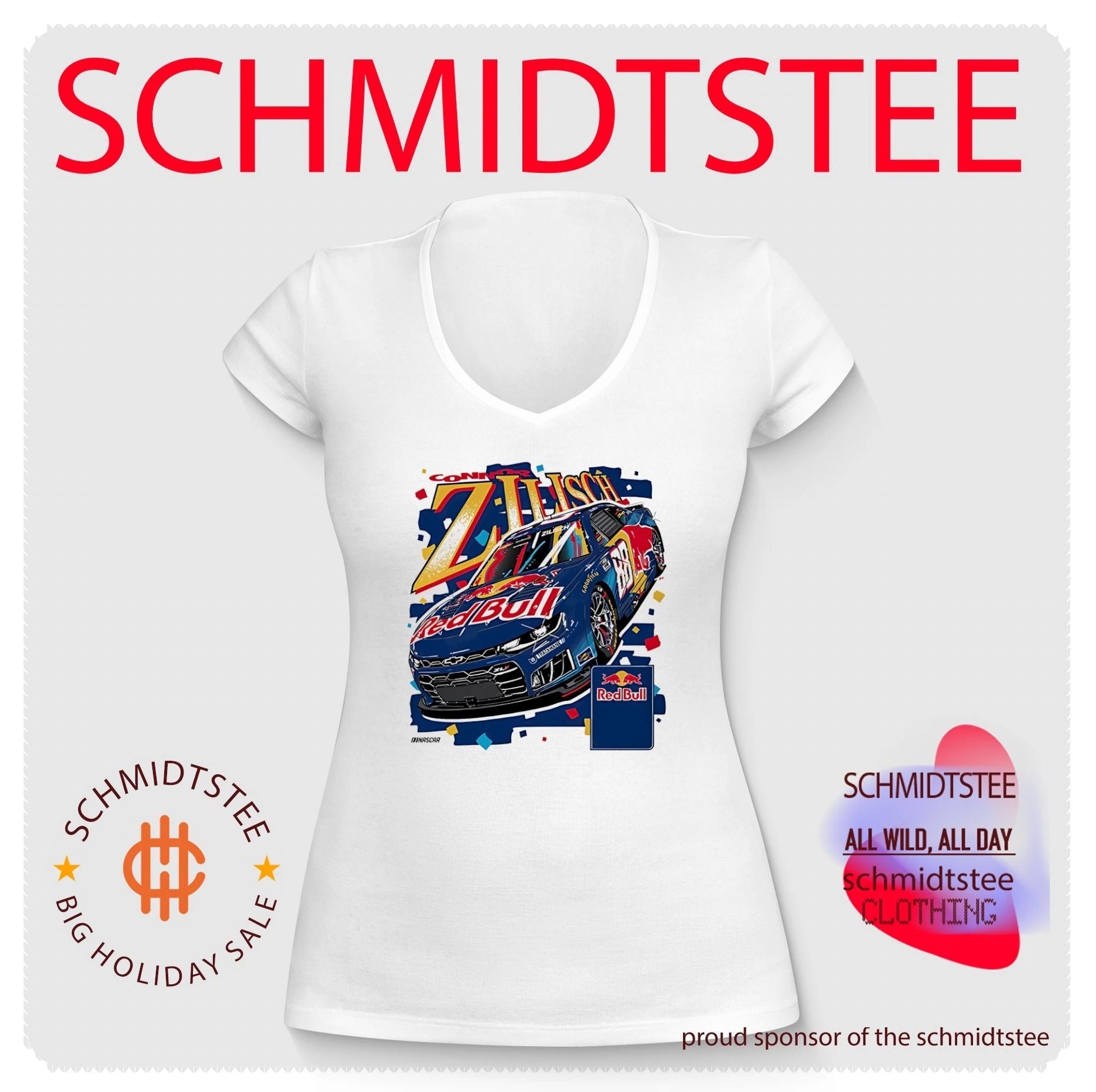 NASCAR Connor Zilisch number 88 screen printed graphic car shirt