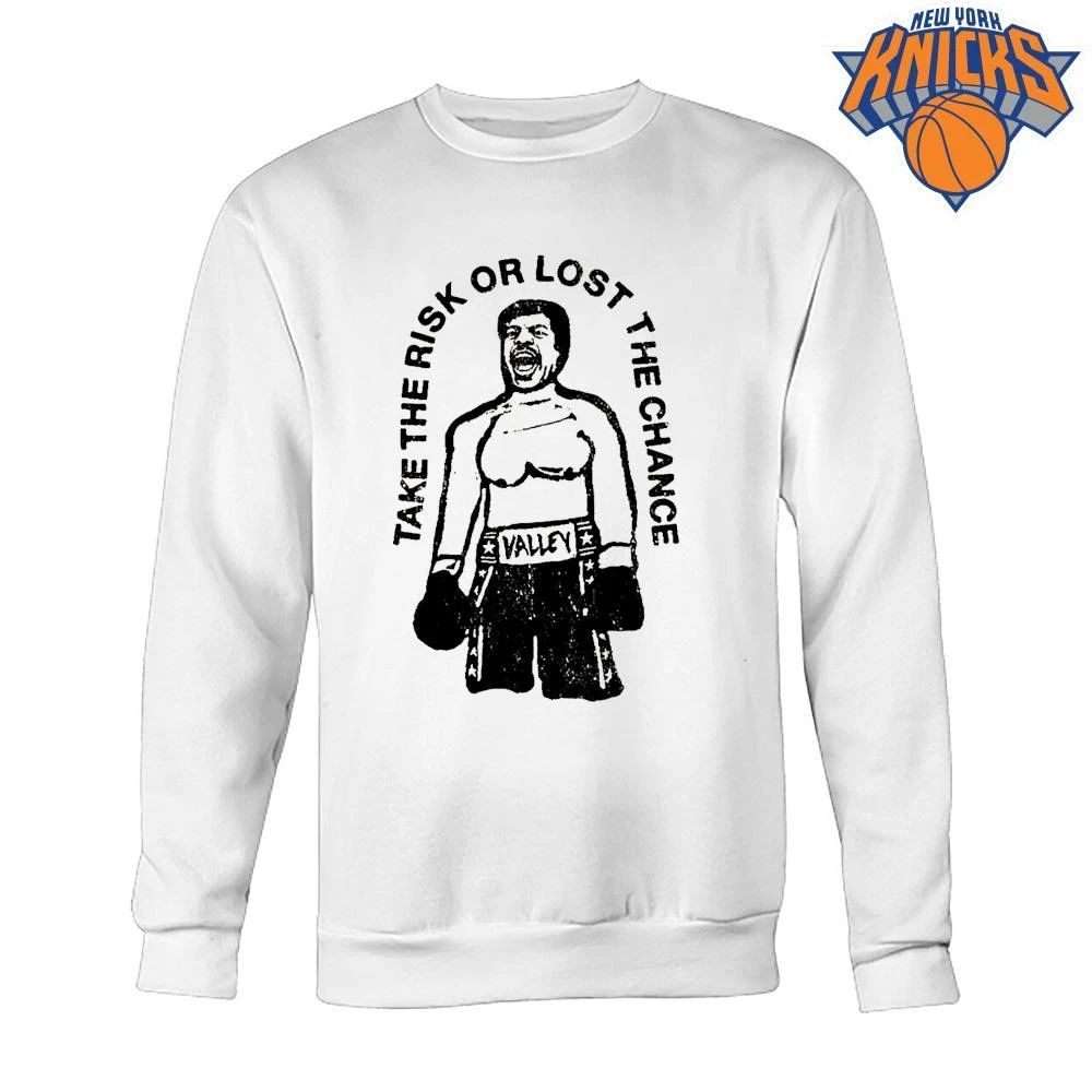 Vintage Take The Risk Or Lost The Chance Boxer Boxing Graphic T Shirt