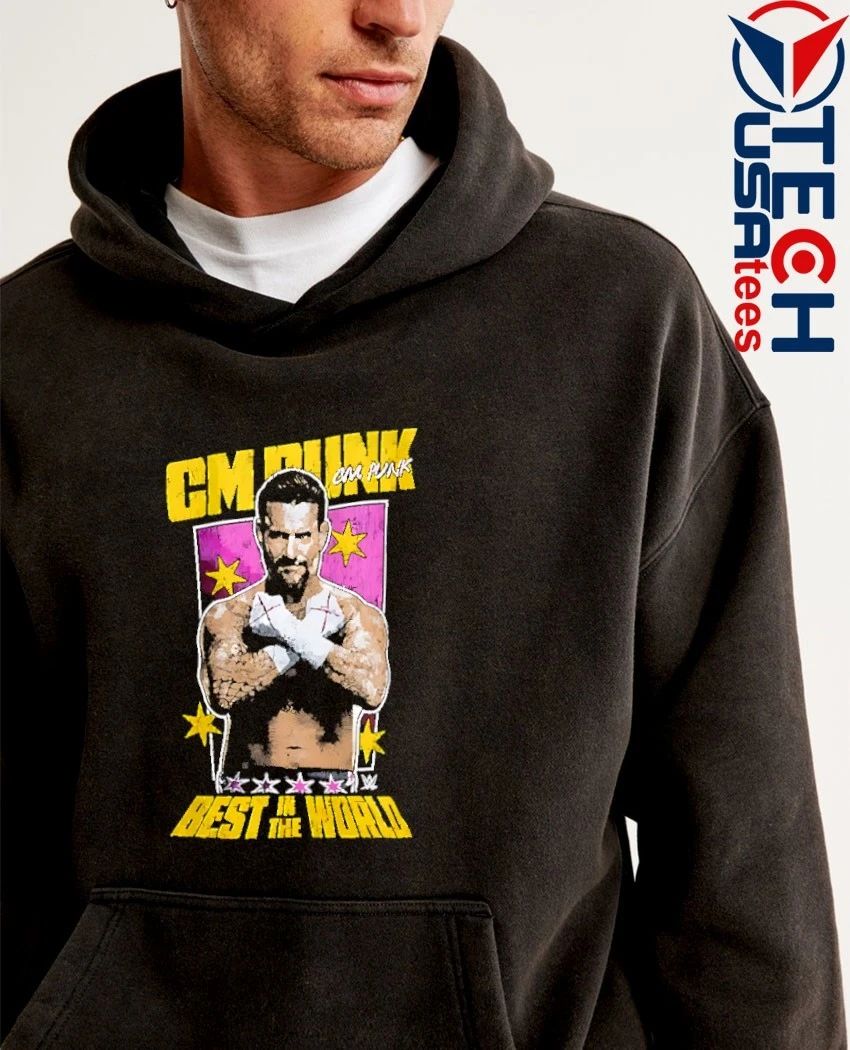 CM Punk best in the World graphic shirt
