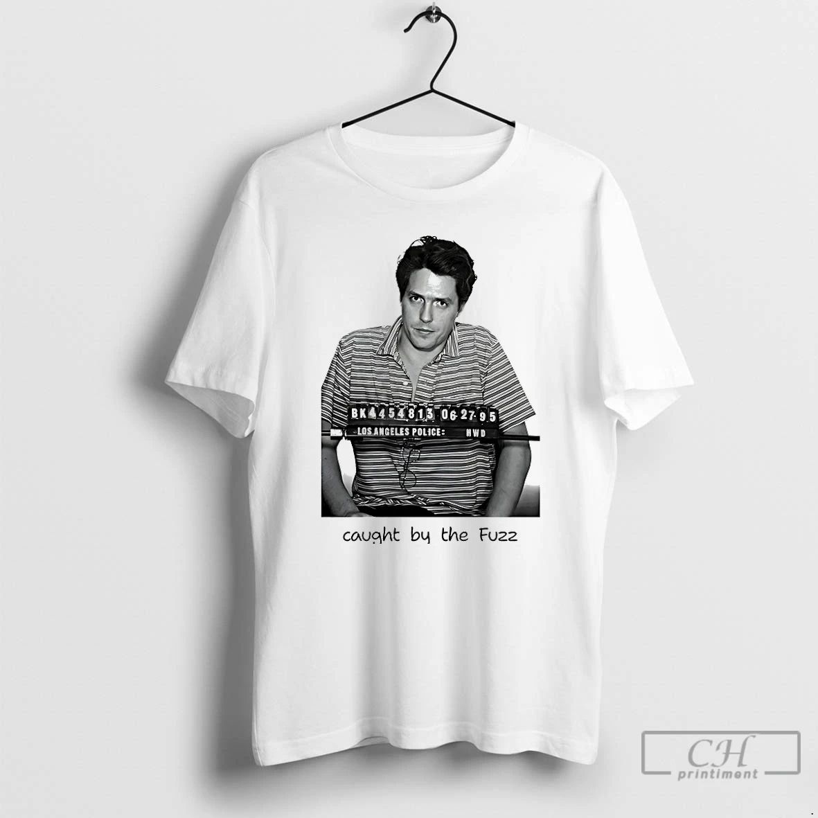 Classic Hugh Grant Los Angeles Caught By The Fuzz Mugshot