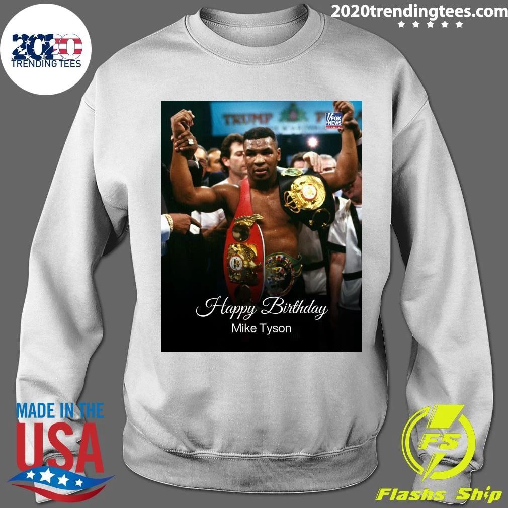 Happy Birthday To Mike Tyson Shirt