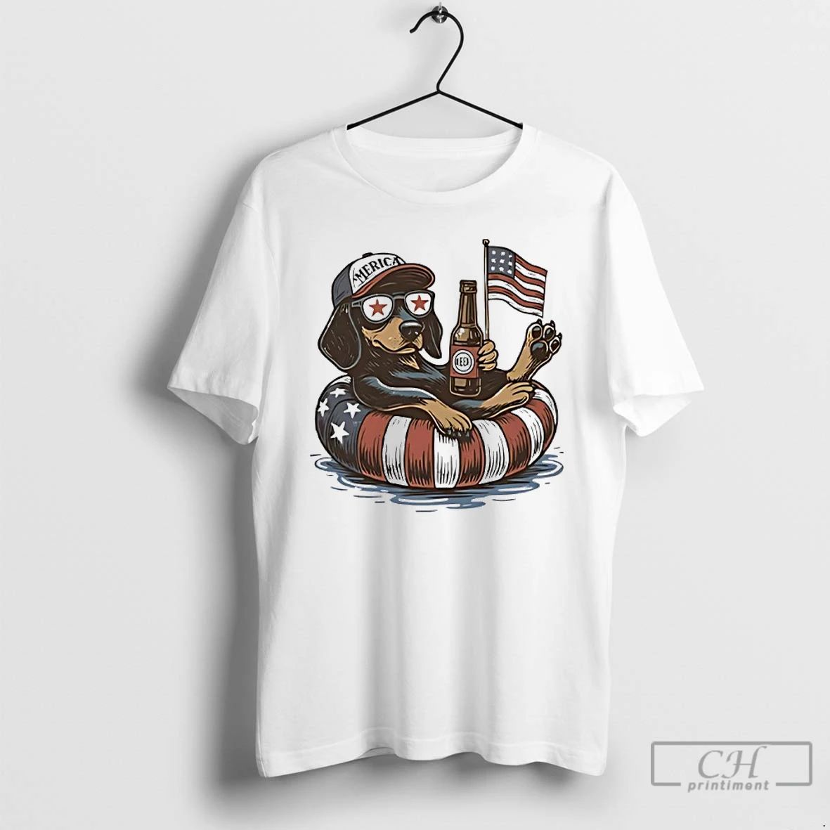 Premium Dachshund Drink Beer 4th Of July Anniversary 1776 2026