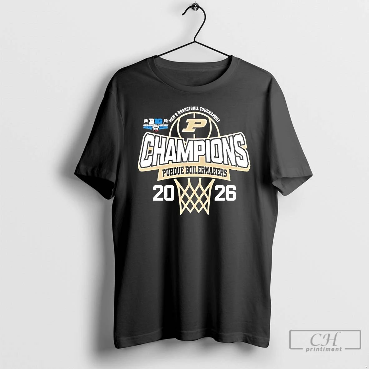 Classic Purdue Boilermakers 2026 Mens Basketball Big Ten Tournament Champions
