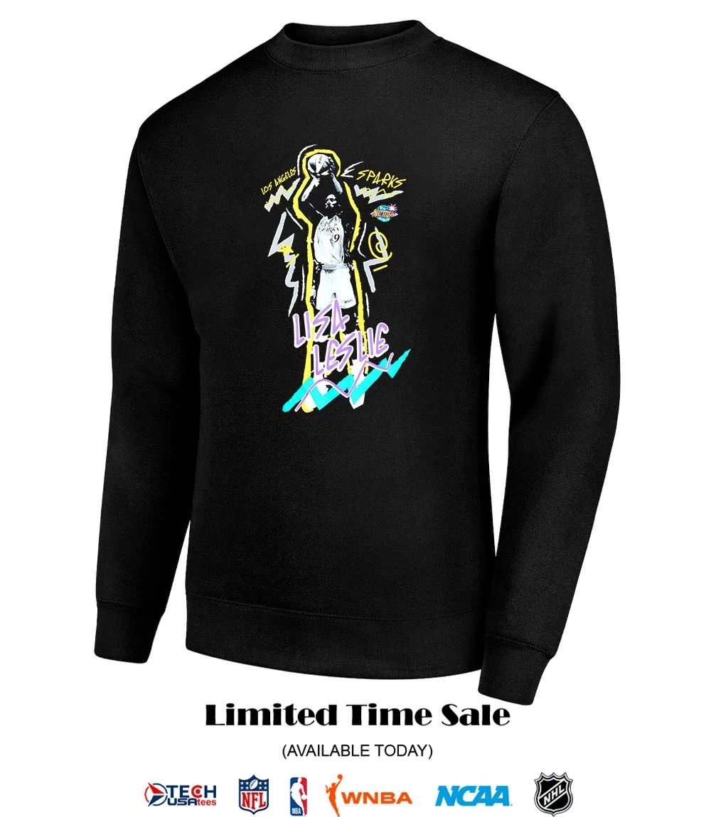 Lisa Leslie Los Angeles Sparks Basketball graphic shirt