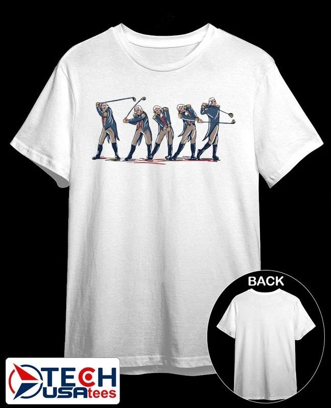 George Washington Golf Swing shirt