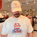 All my friends love fulbol soccer stadium graphic shirt