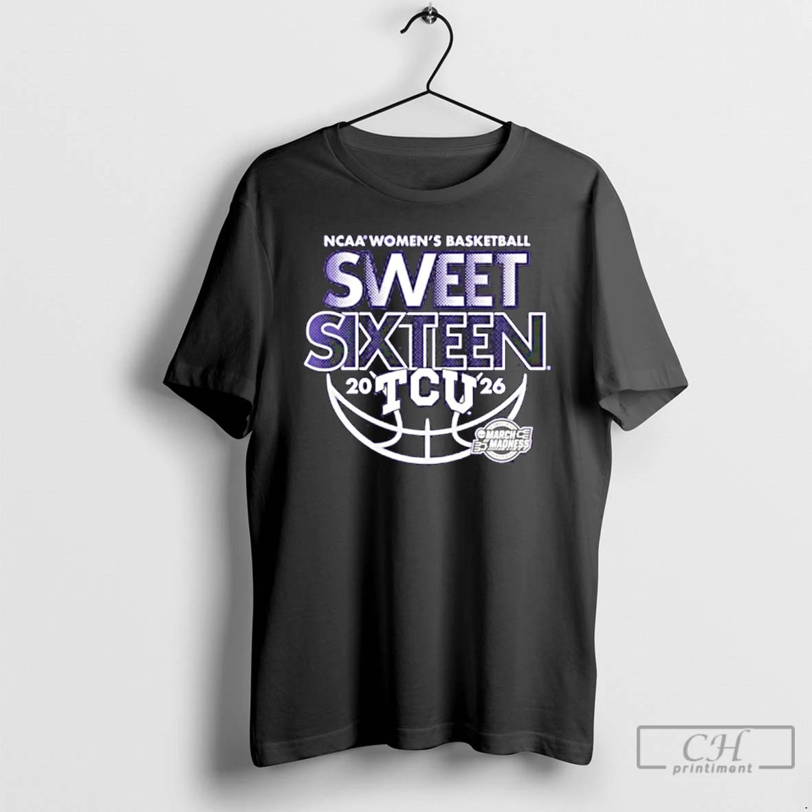Classic Tcu Womens Basketball 2026 Ncaa March Madness Sweet Sixteen