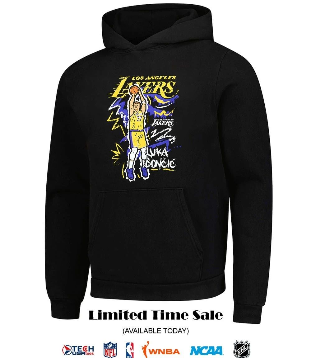 Luka Doncic Los Angeles Lakers Basketball graphic shirt