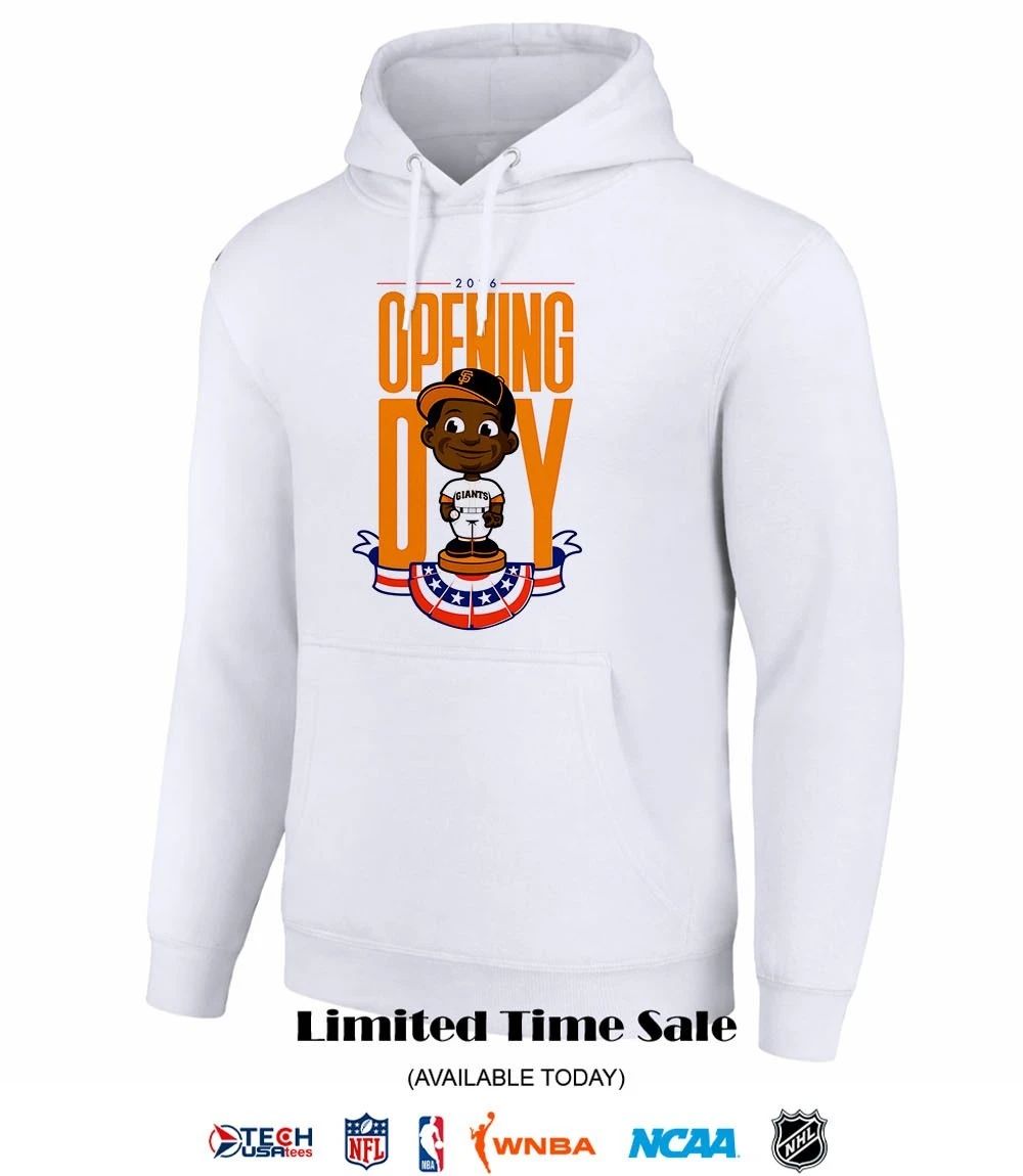 2026 Opening Day San Francisco Giants bobblehead shirt