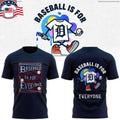Detroit Tigers 2026 Baseball Is For Everyone Hoodie T-Shirt