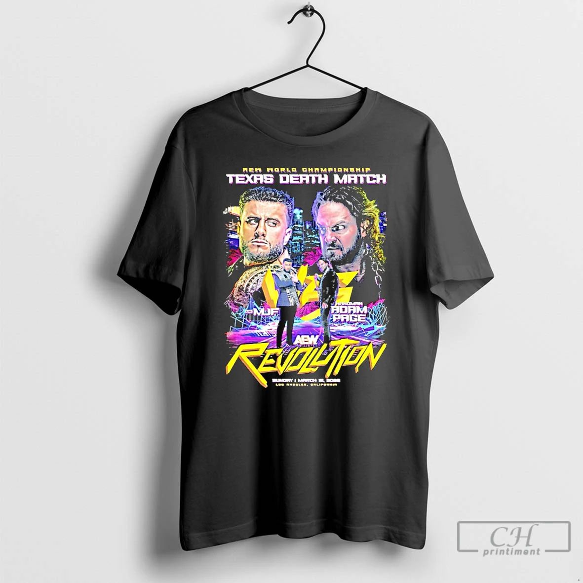 Classic Mjf Vs Hangman Adam Page 2026 Aew Revolution Matchup