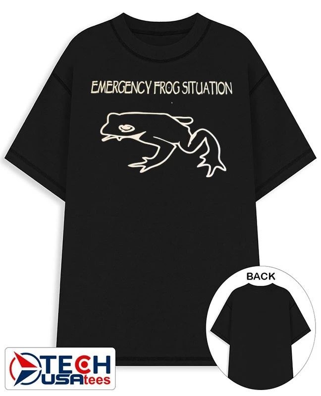 Emergency frog situation shirt