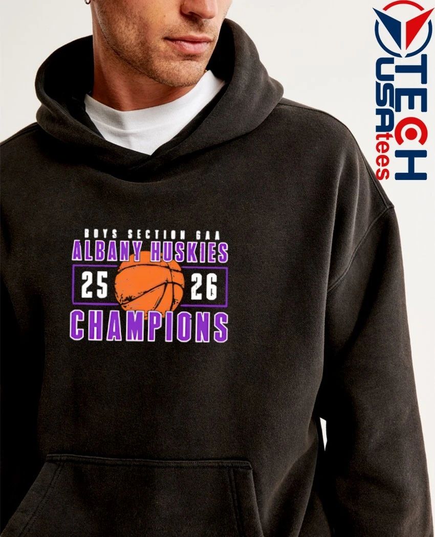 Albany Great Danes Basketball 2025-2026 Boys Section 6AA Champions shirt